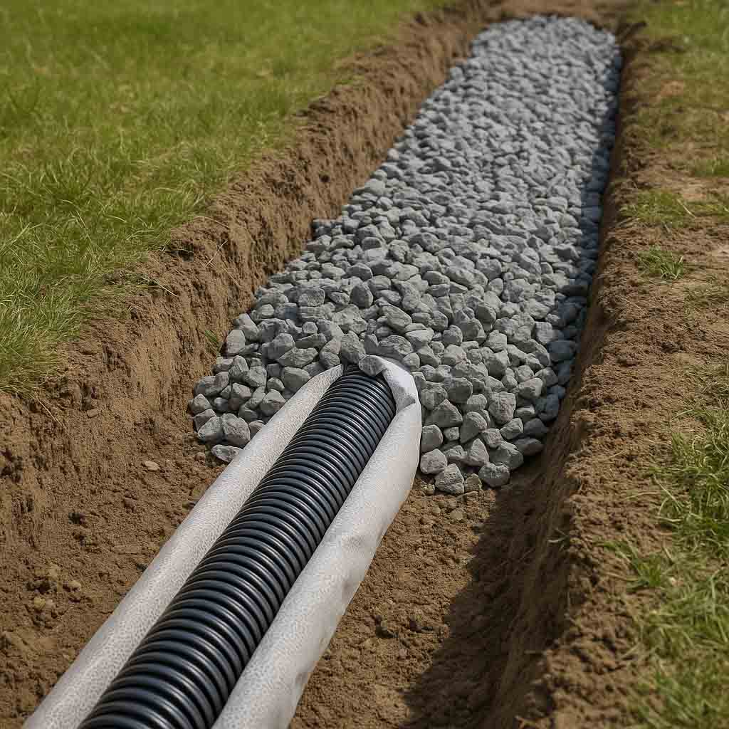 Waterproofing and yard drainage services